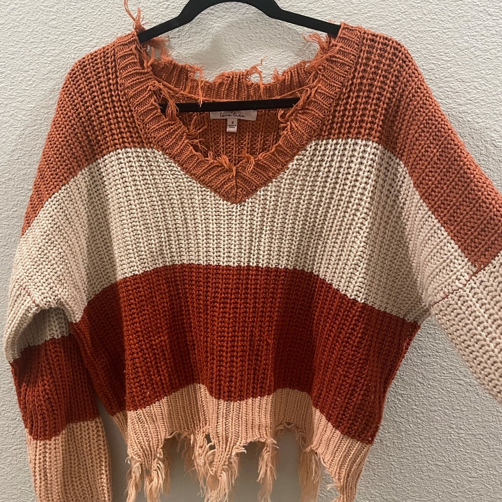 Cute color block sweater:))
